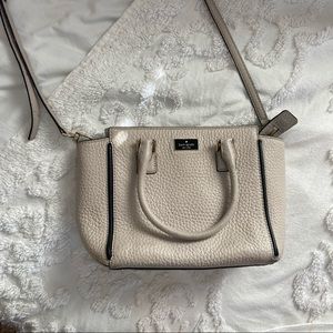 Tan kate spade cross body purse